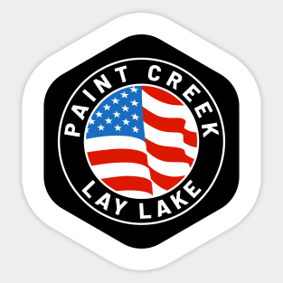 Lay Lake Paint Creek Sticker